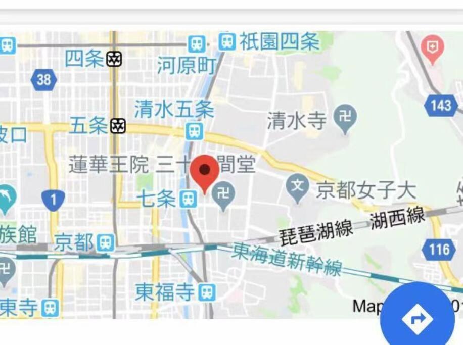 京町家香染 京都駅徒歩15分 バス停1分 地下鉄3分 鴨川3分 京都国立博物館三十三間堂すぐ Kültér fotó